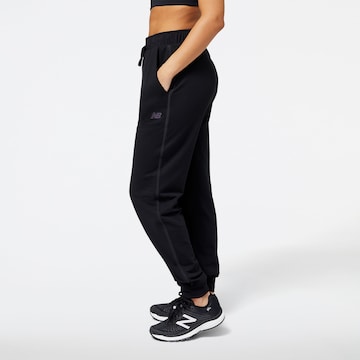 new balance Tapered Workout Pants in Black