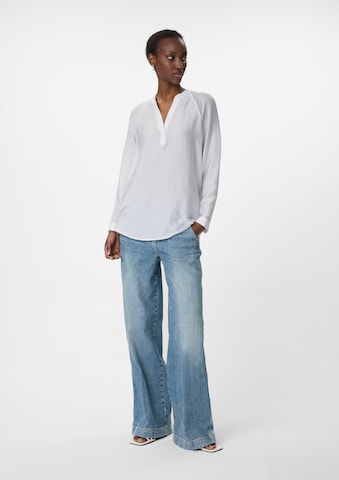 Chemisier comma casual identity en blanc