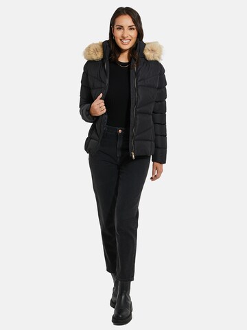 Threadbare Winter jacket 'Hails' in Black
