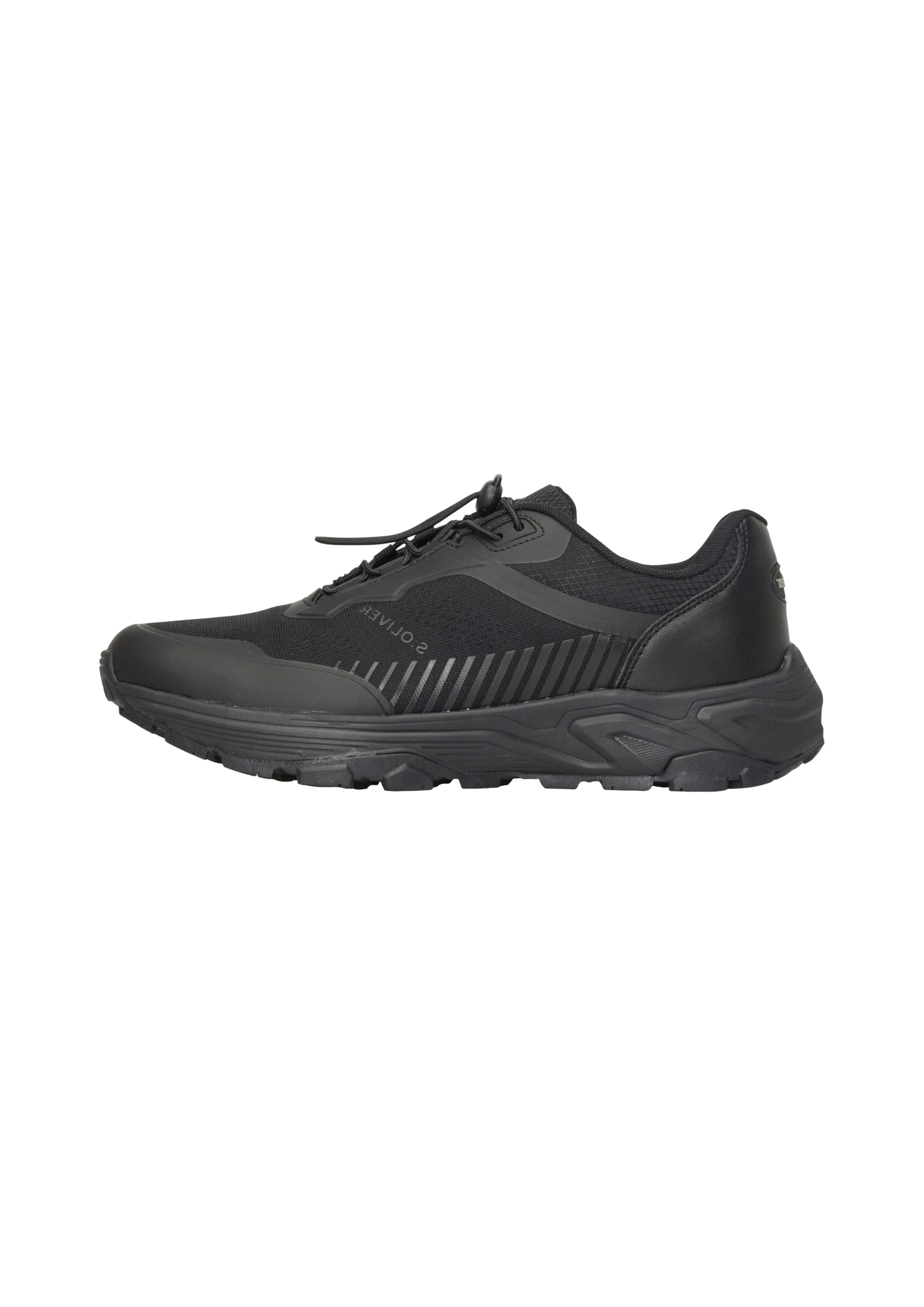 s.Oliver Sneaker in Schwarz: Vorderseite