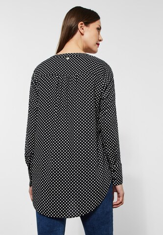 STREET ONE Bluse in Schwarz