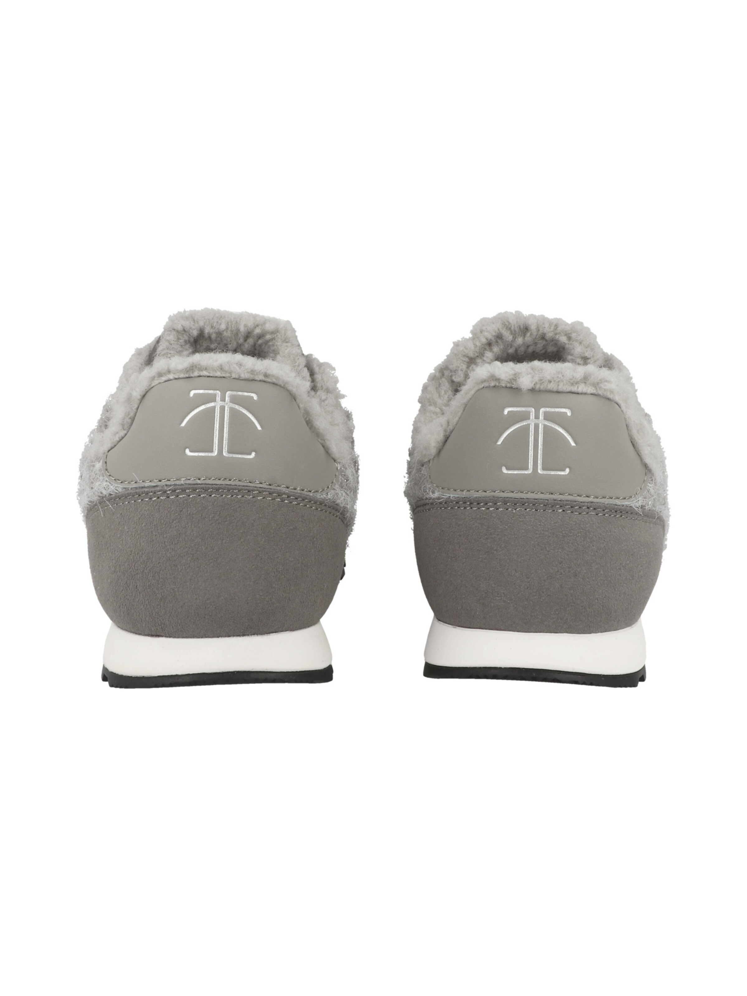 Candice Cooper Sneakers laag 'Plume Fur' in Grijs