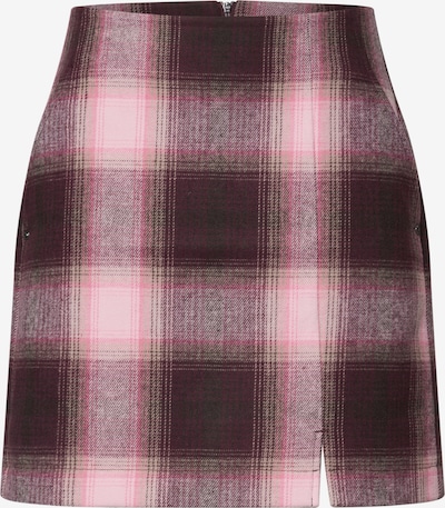 Fustă pe 34 STREET ONE pe gri taupe / rosé / roz deschis / roșu vin, Vizualizare produs
