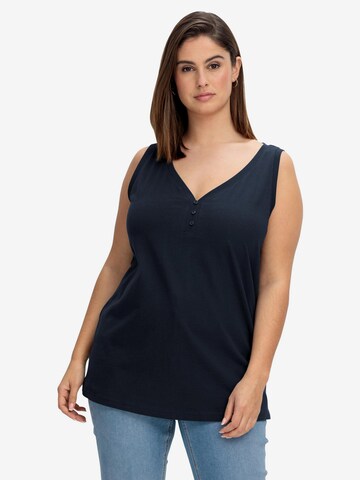 Top di SHEEGO in blu: frontale