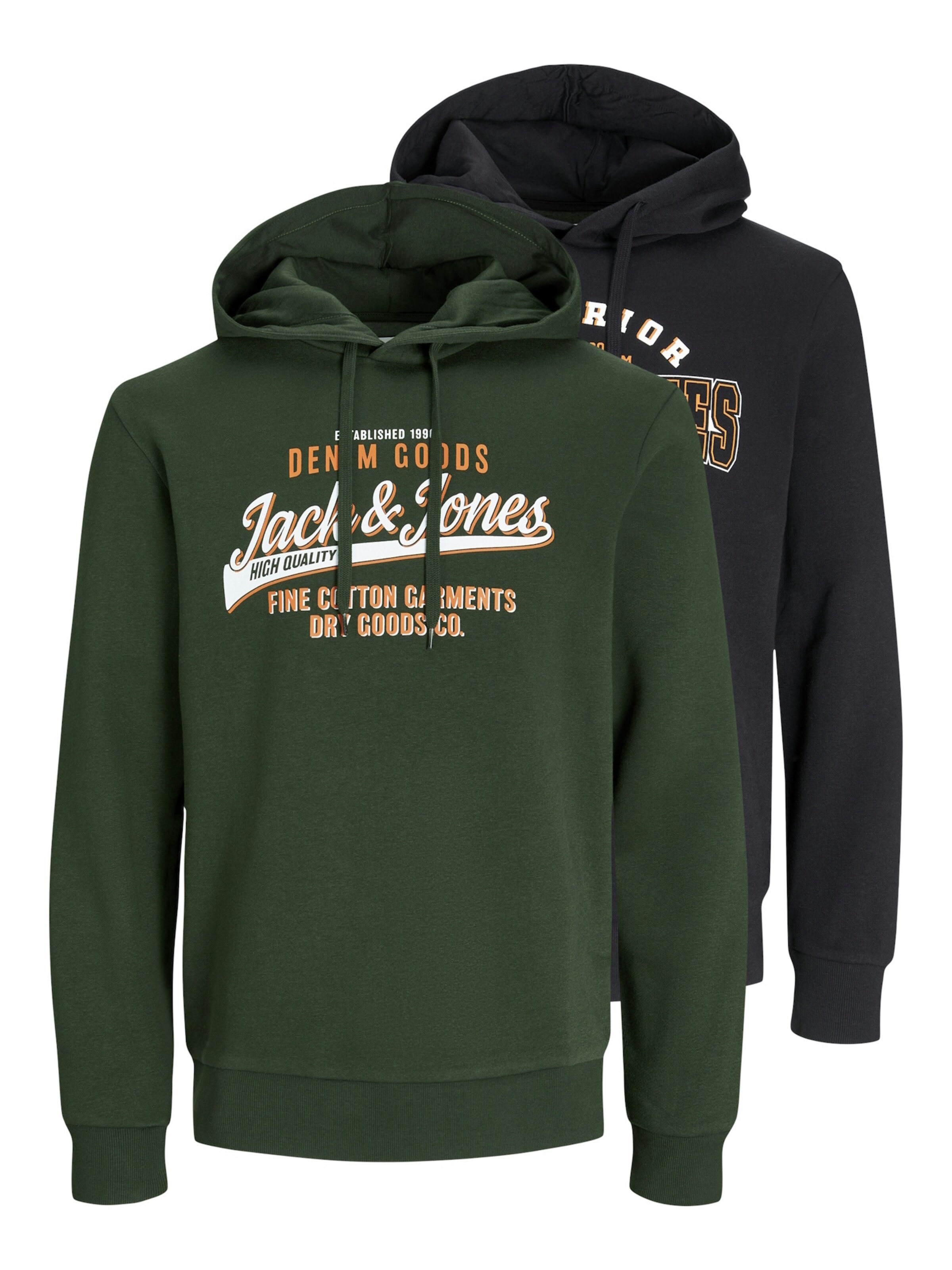 JACK & JONES Sweatshirt in Grün: Vorderseite