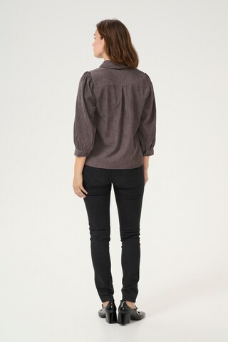Kaffe Blouse 'KA Vera' in Brown