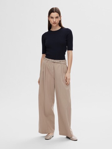 SELECTED FEMME Pullover i blå