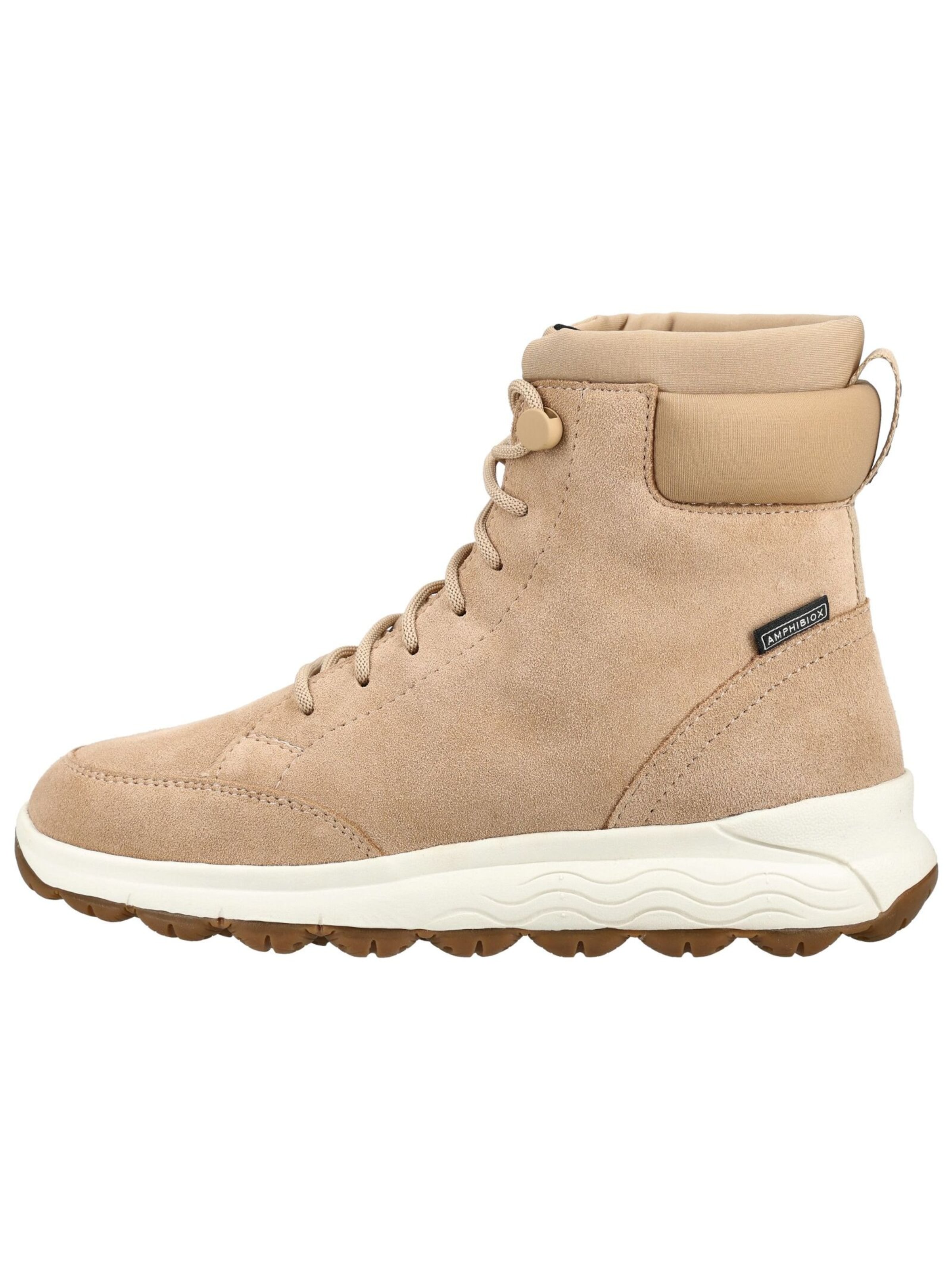 Stivaletto stringato di GEOX in beige: lato