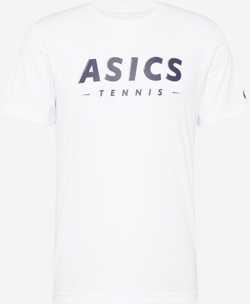 T-Shirt fonctionnel ASICS en blanc : devant