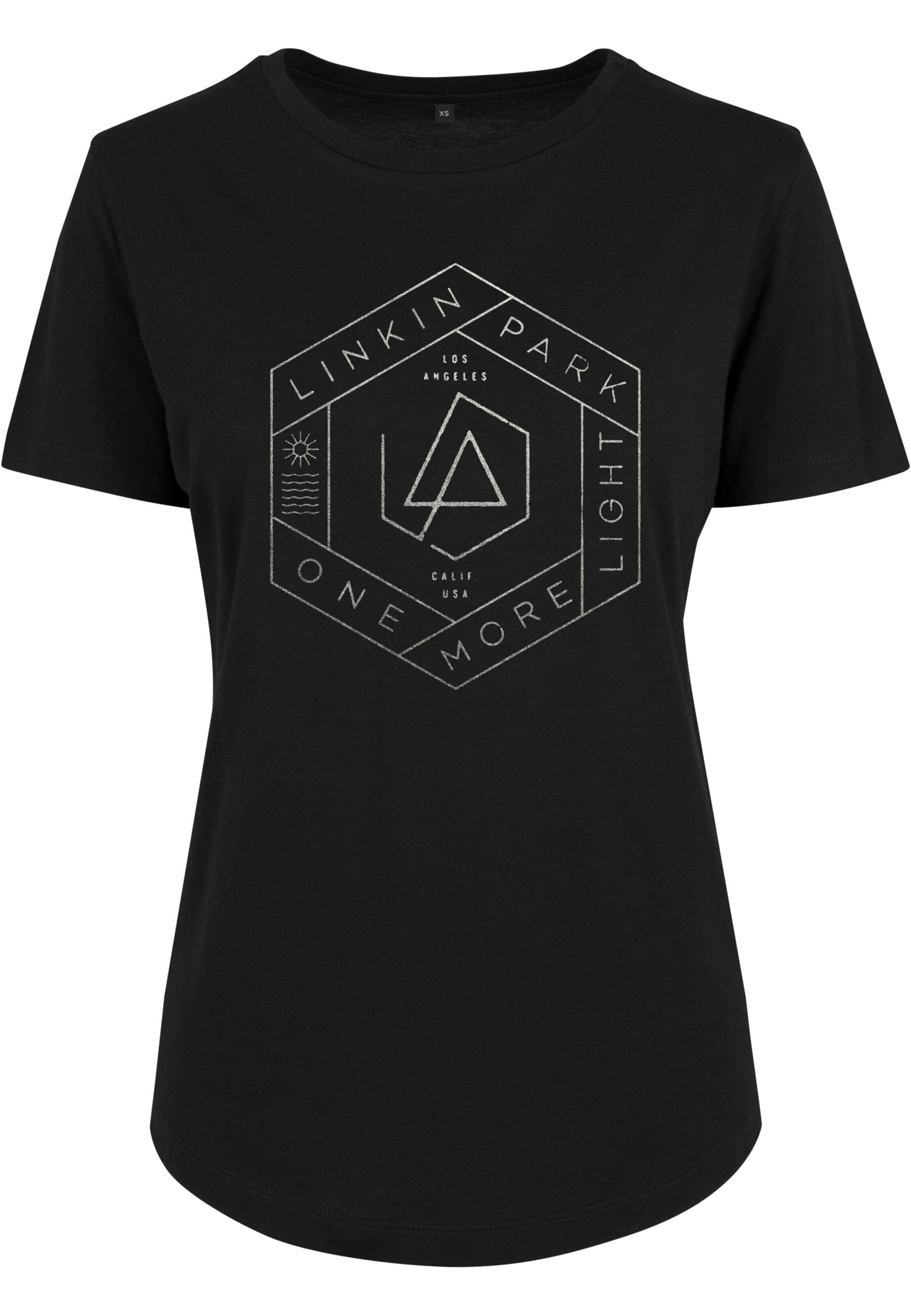 Merchcode Póló 'Linkin Park OML' - fekete: elől