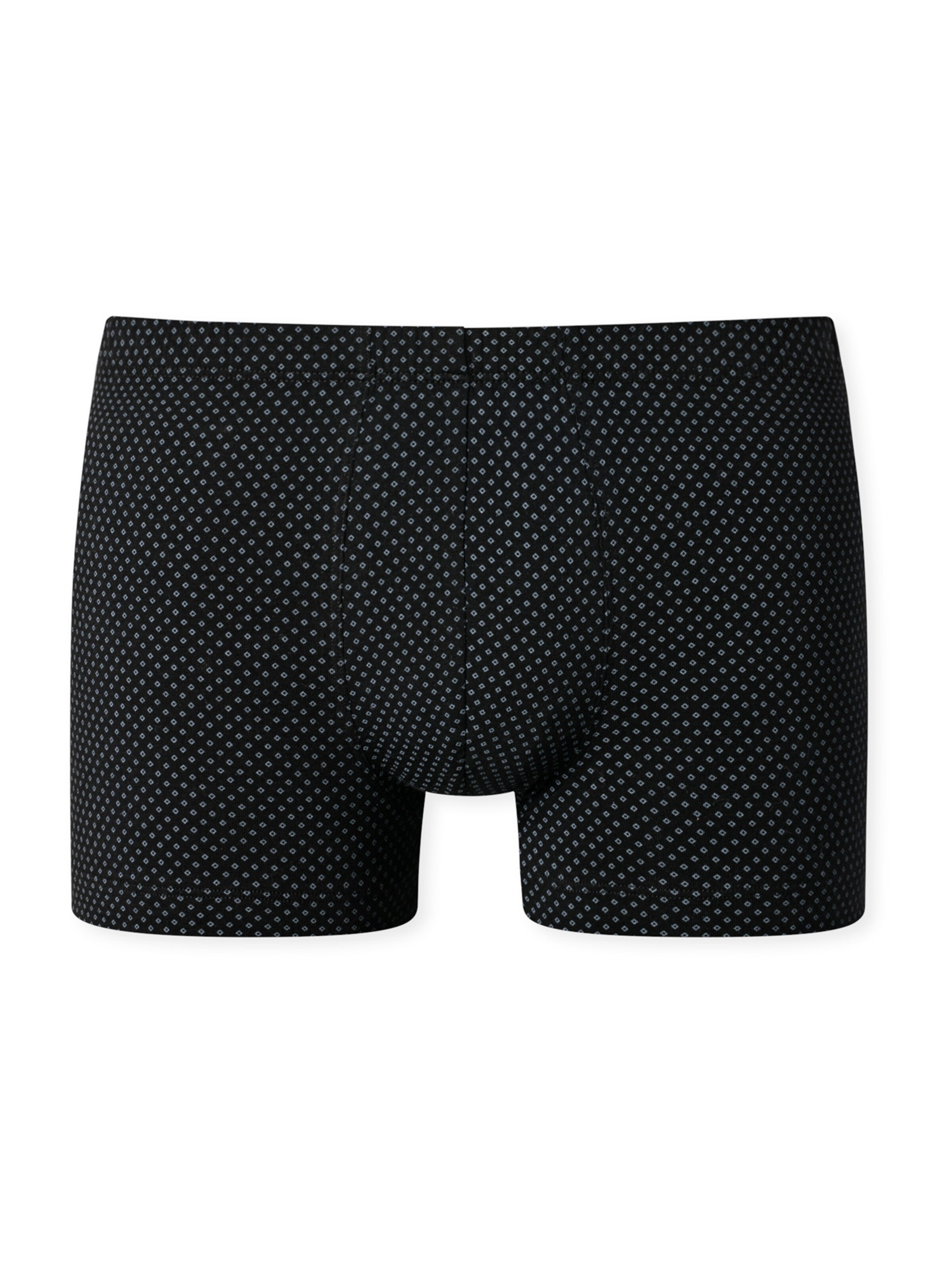 SCHIESSER - Calzoncillo boxer ' Cotton Casuals ' en negro: frente