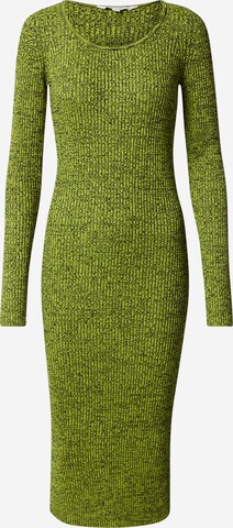 mbym Úpletové šaty 'Brella' – zelená: přední strana