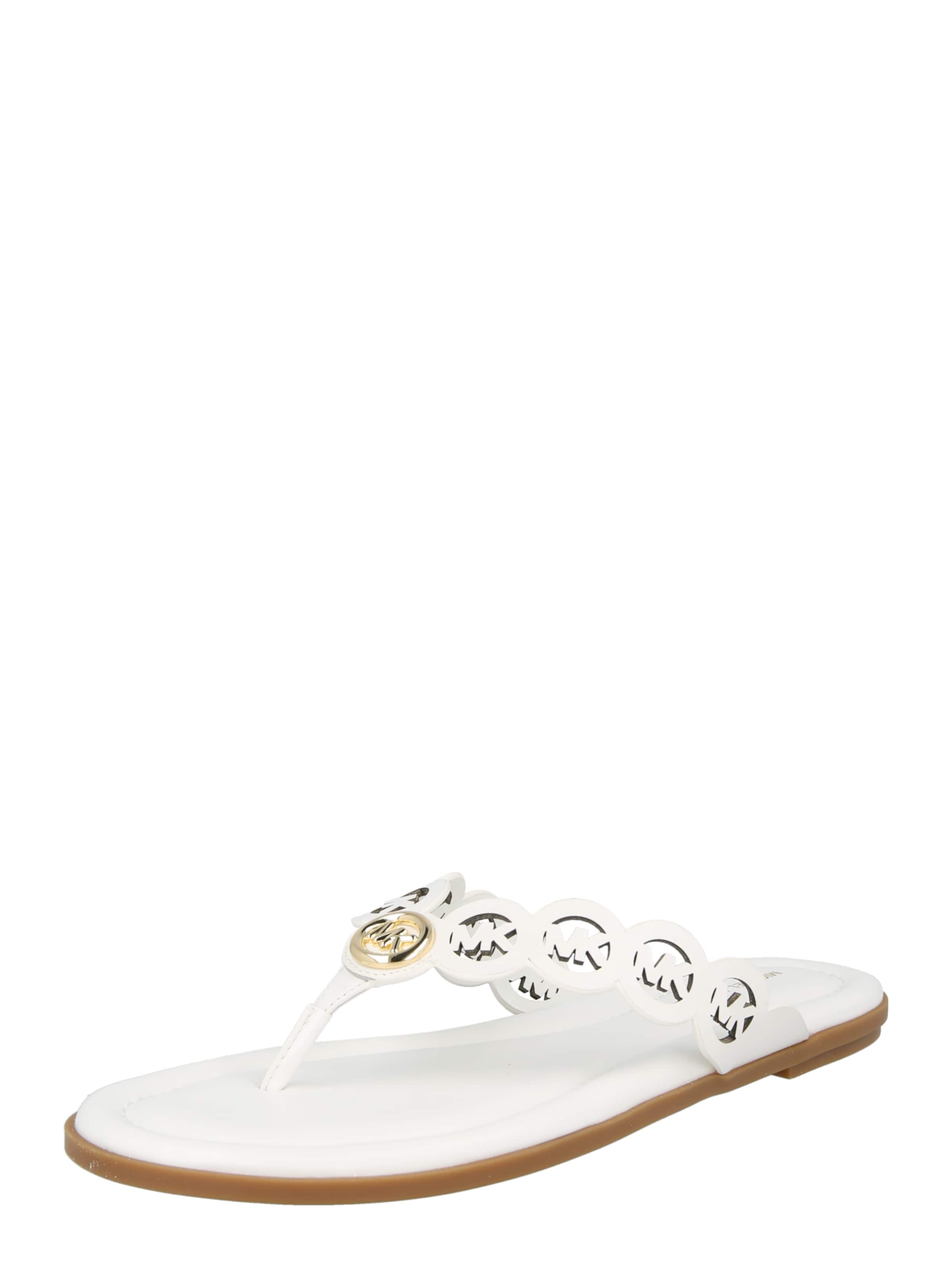 MICHAEL Michael Kors Босоножки через палец 'JANIE' в Белый, Обзор товара