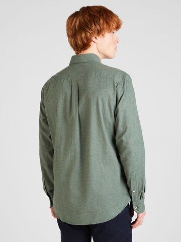 FYNCH-HATTON Regular fit Button Up Shirt in Green