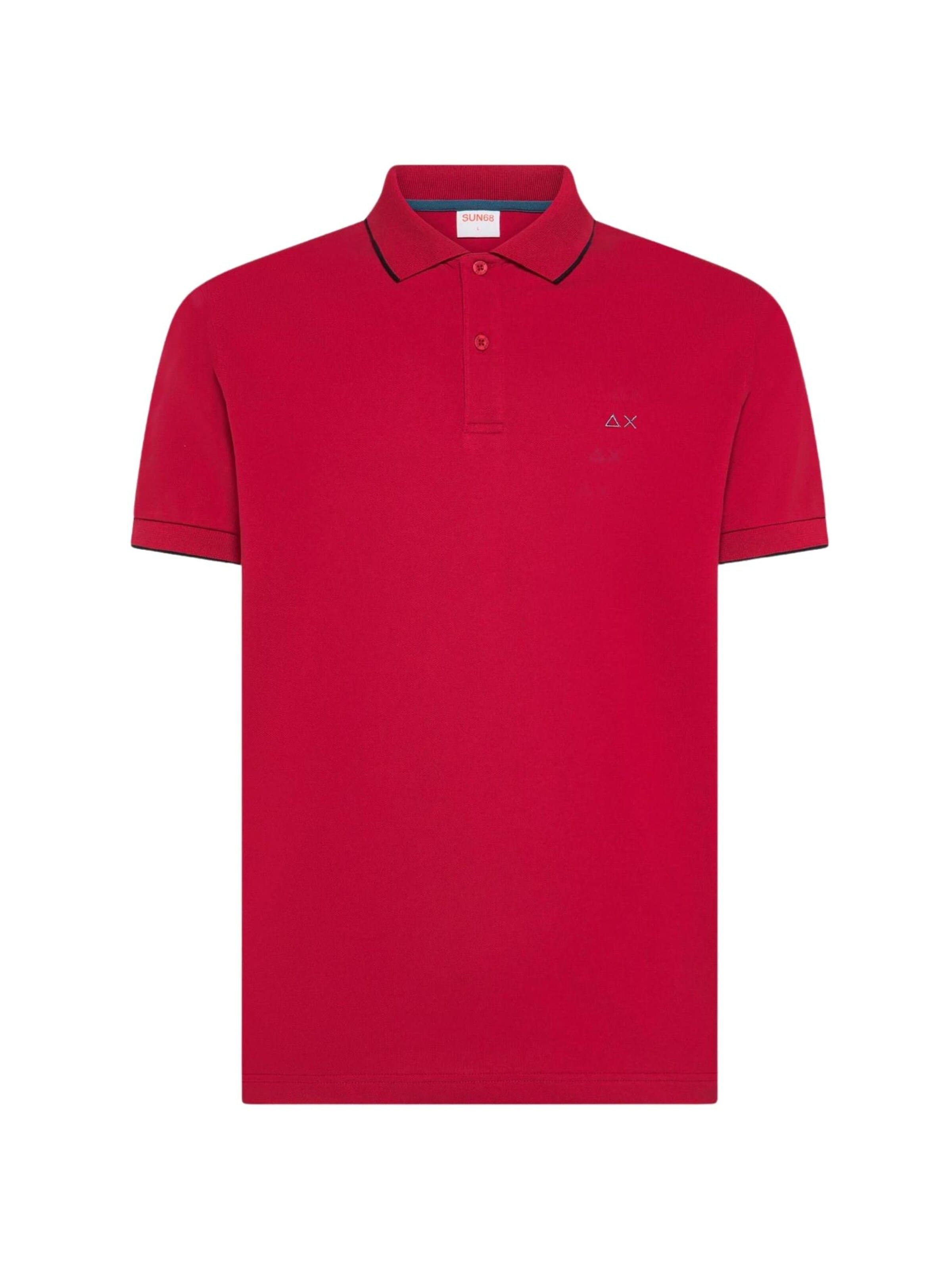 SUN68 Bluser & t-shirts 'A36111' i rød: forside