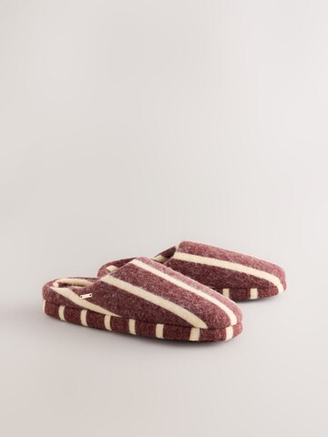 Next - Zapatillas de casa en marrón