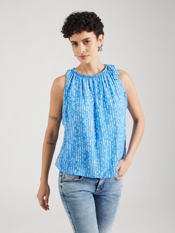 Top 'Ma44lwina' di ZABAIONE in blu: frontale