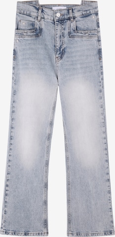 Scalpers Flared Jeans 'Back Seam' in Blauw: voorkant