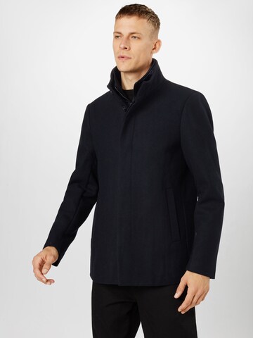 Coupe regular Manteau mi-saison 'Harvey' Matinique en bleu : devant