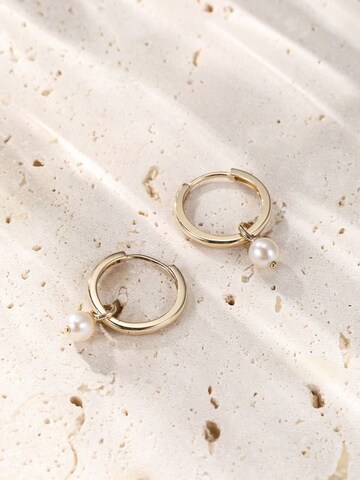 Dear Me Oorbellen 'New Beginnings Huggie' in Goud