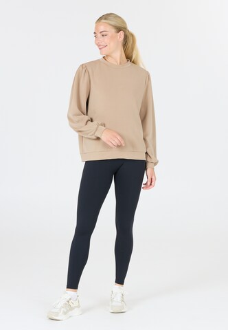 Athlecia Sweatshirt 'Jillnana' in Braun