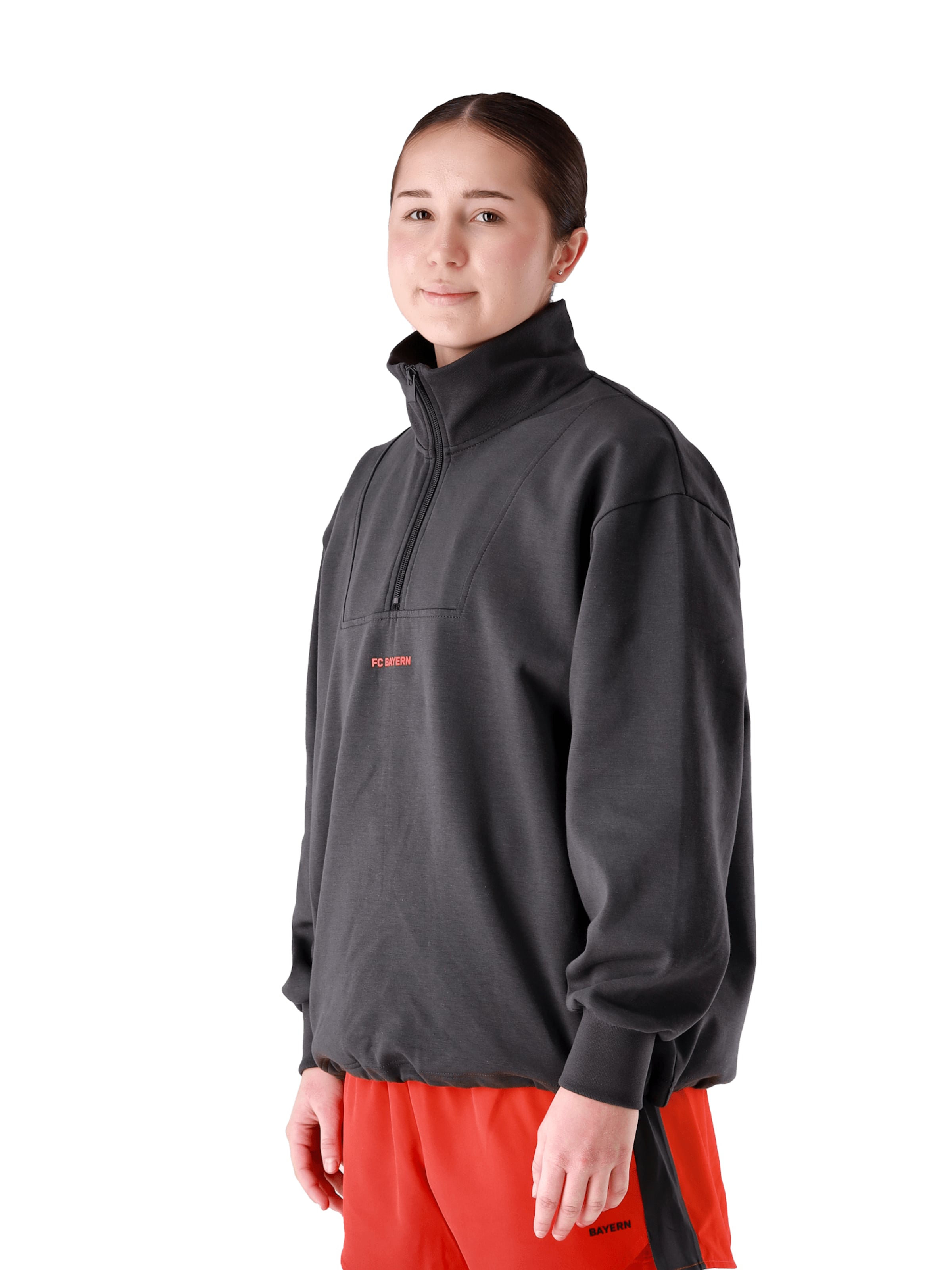 FC BAYERN MÜNCHEN Sweatshirt in Grey