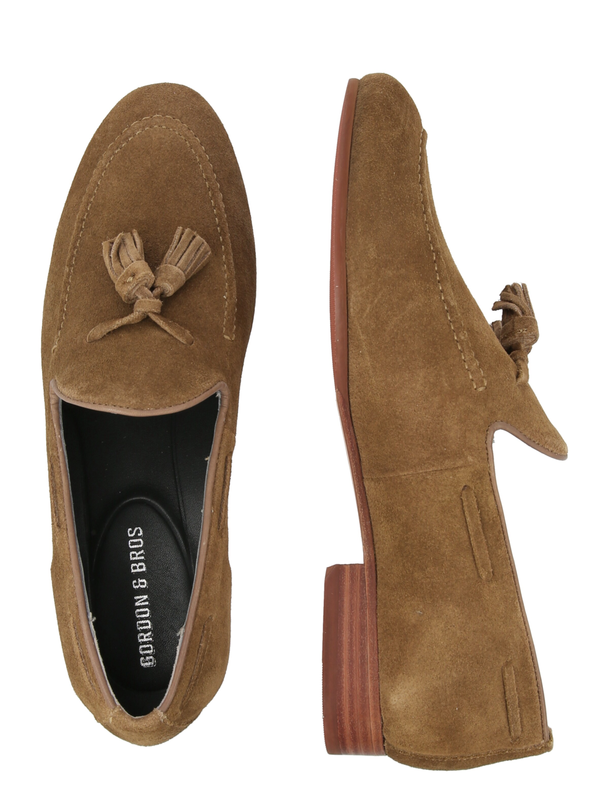 Gordon & Bros Mokasyny 'Charles' w kolorze brązowy