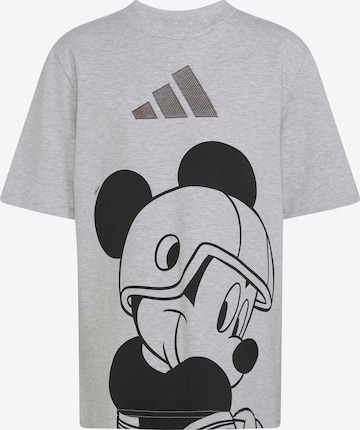 ADIDAS SPORTSWEAR Functioneel shirt 'Disney Micky Maus' in Grijs: voorkant