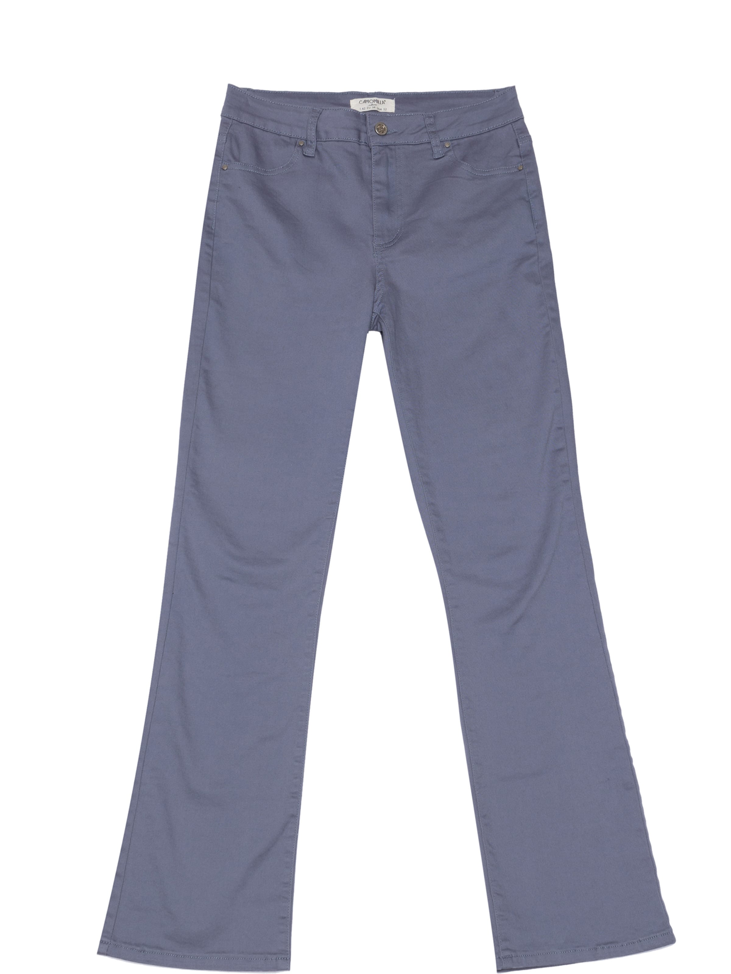 Effilé Pantalon Camomilla Italia en violet : devant