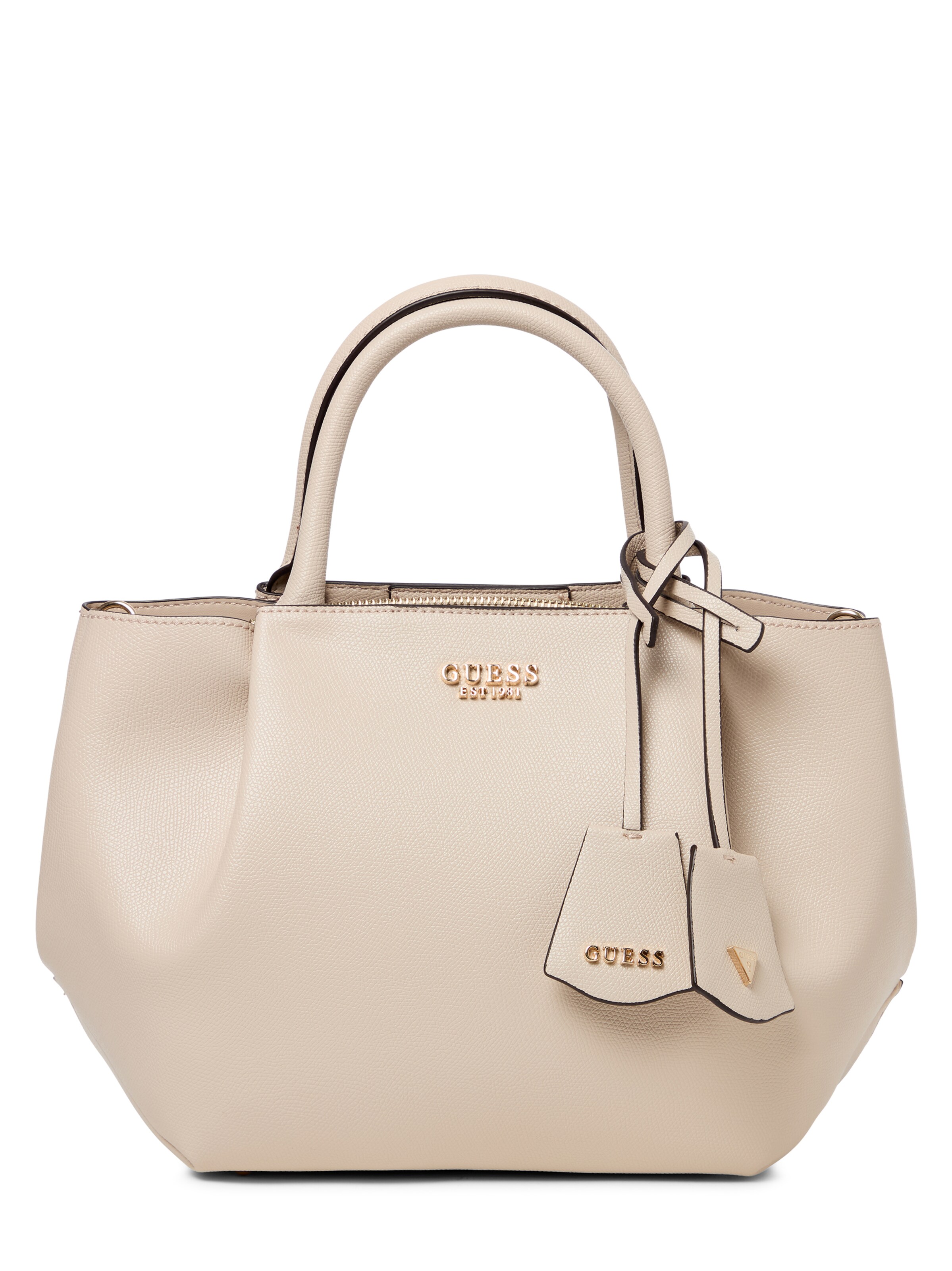 Sac à bandoulière 'Amorette' GUESS en beige : devant
