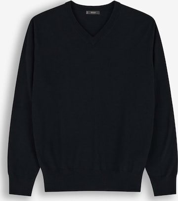 Pull-over Boggi Milano en noir : devant