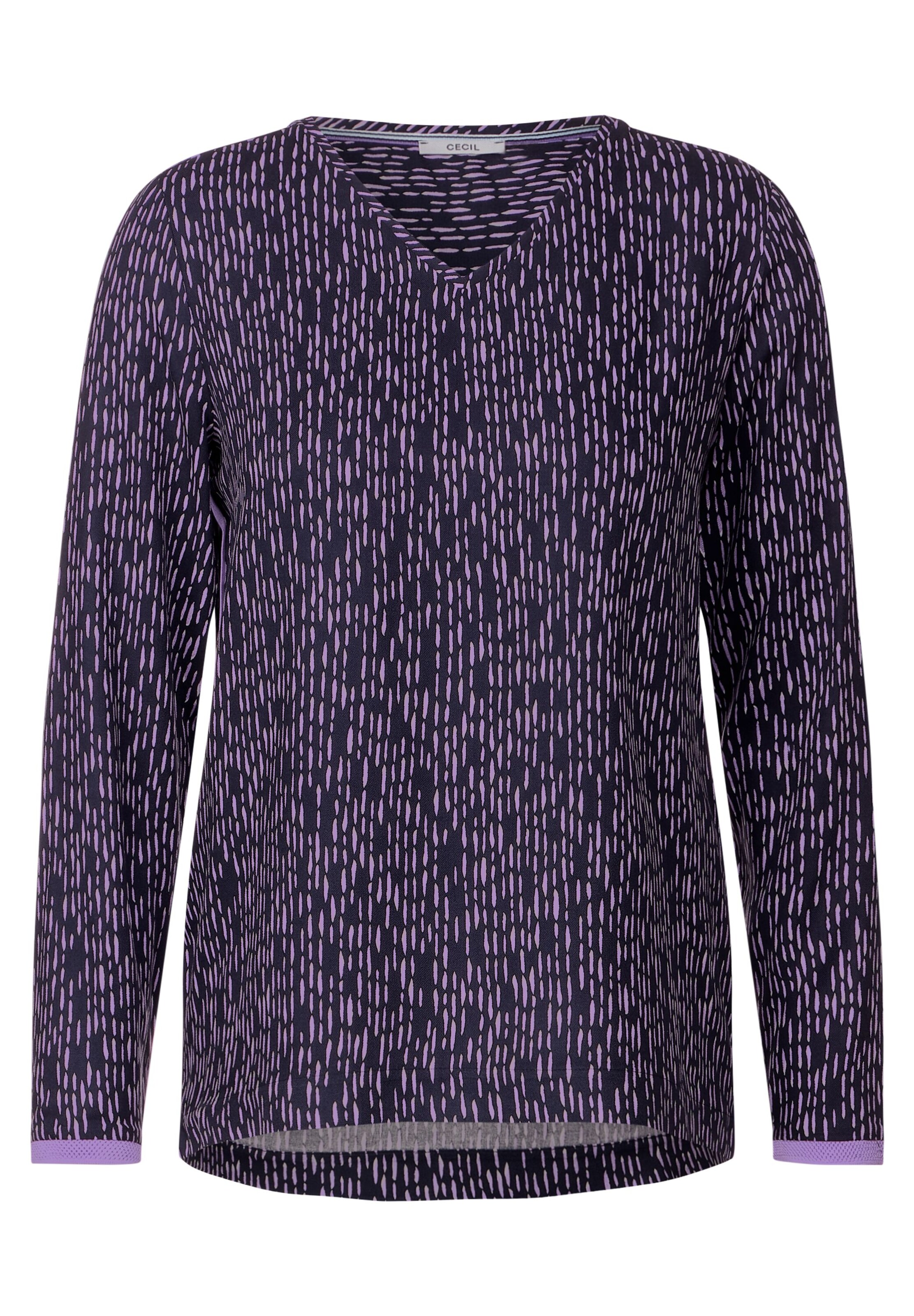 CECIL Bluse in Lila: Vorderseite