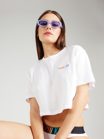 T-shirt 'Intense Power' Calvin Klein Underwear en blanc : devant