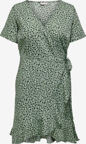 Robe 'Livia' ONLY Carmakoma en vert : devant