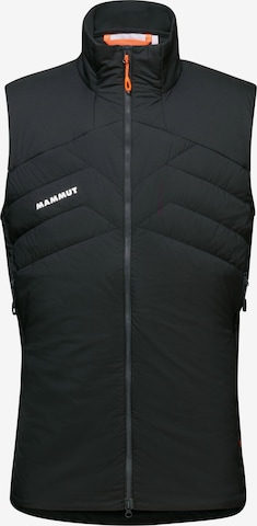 MAMMUT Sports Vest 'Rime' in Black: front