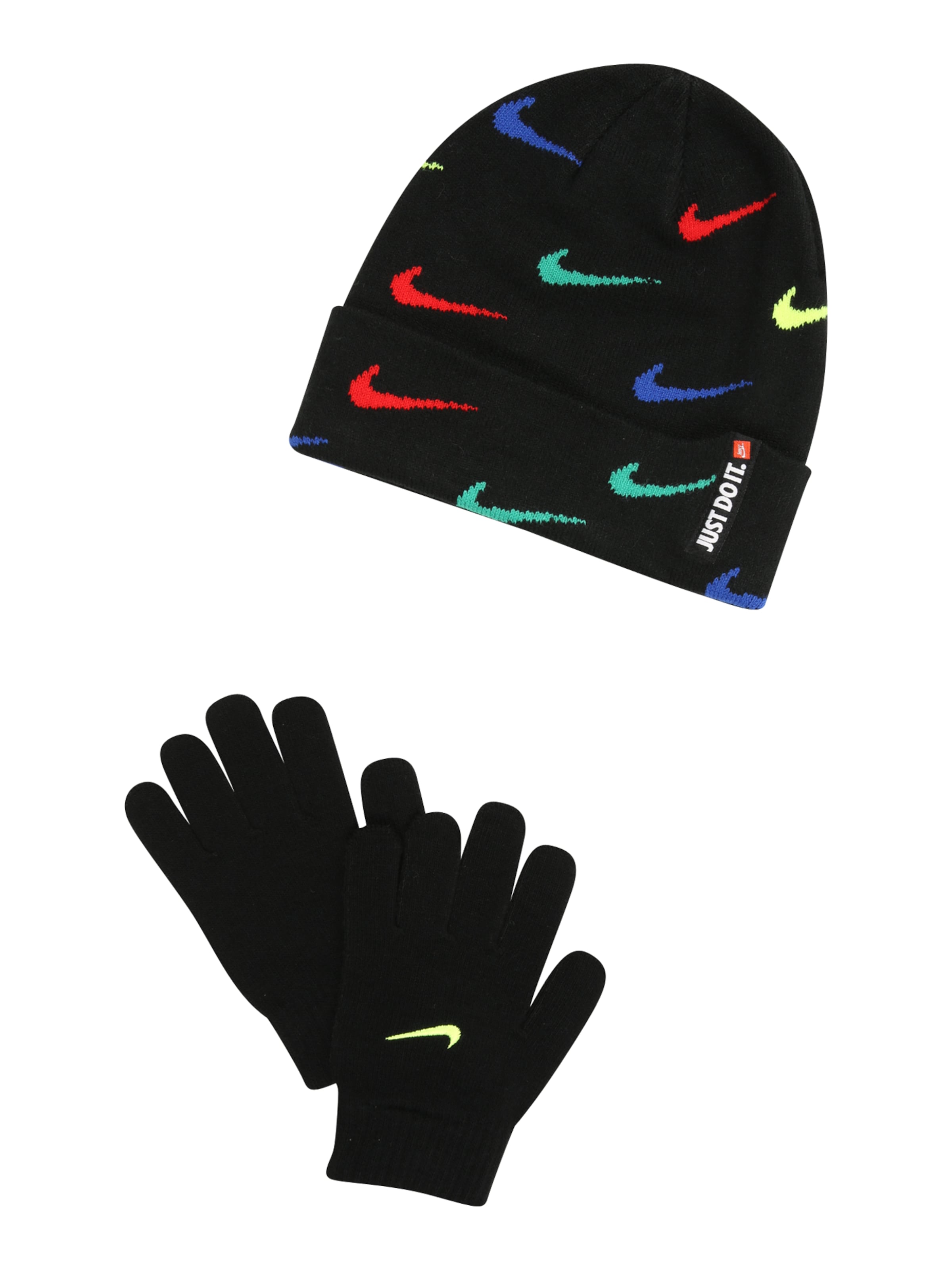 melns Nike Sportswear Komplekts 'SWOOSH REPEAT': no priekšpuses