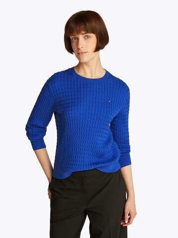 TOMMY HILFIGER Trui in Blauw: voorkant