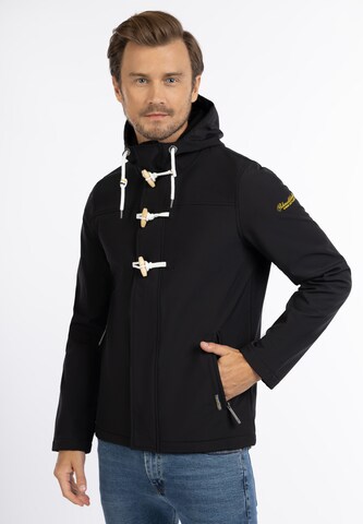 Schmuddelwedda Between-season jacket in Black: front