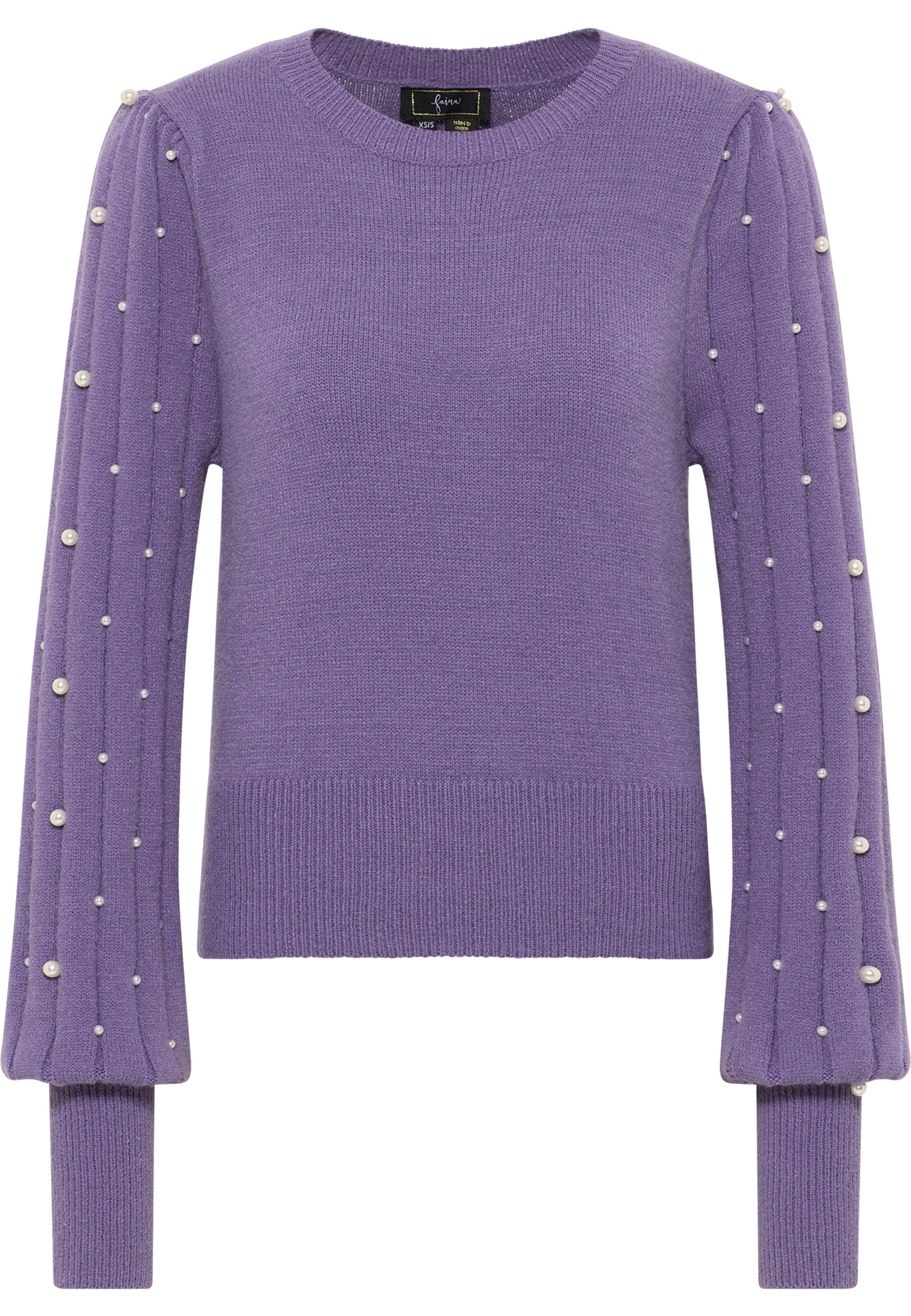 faina Sveter 'Tylin' - Fialová: predná strana