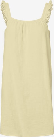 PIECES - Vestido de verano 'PCSastina' en amarillo: frente