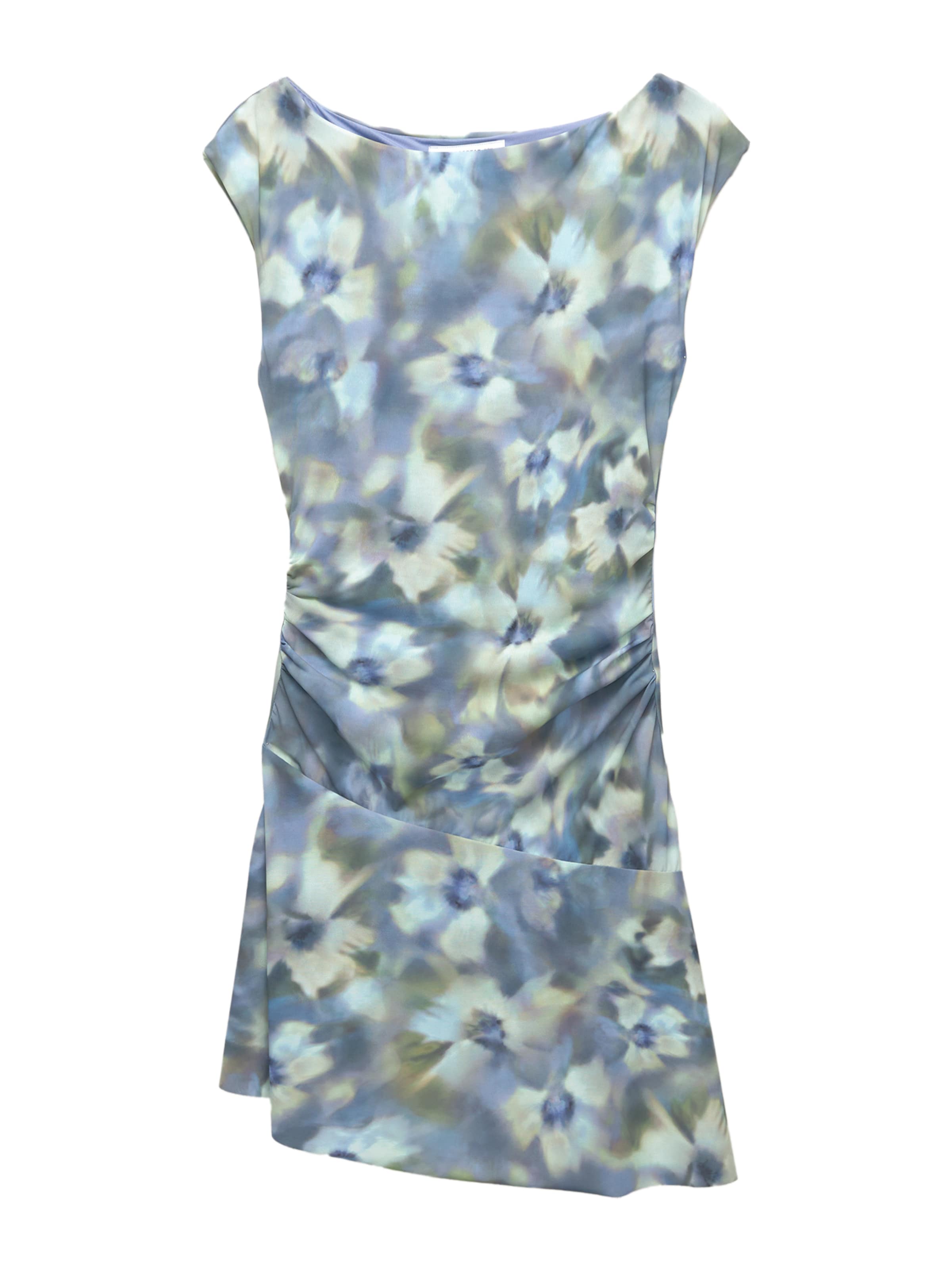 Pull&Bear Šaty - opálová / svetlomodrá / olivová / pastelovo zelená, Produkt