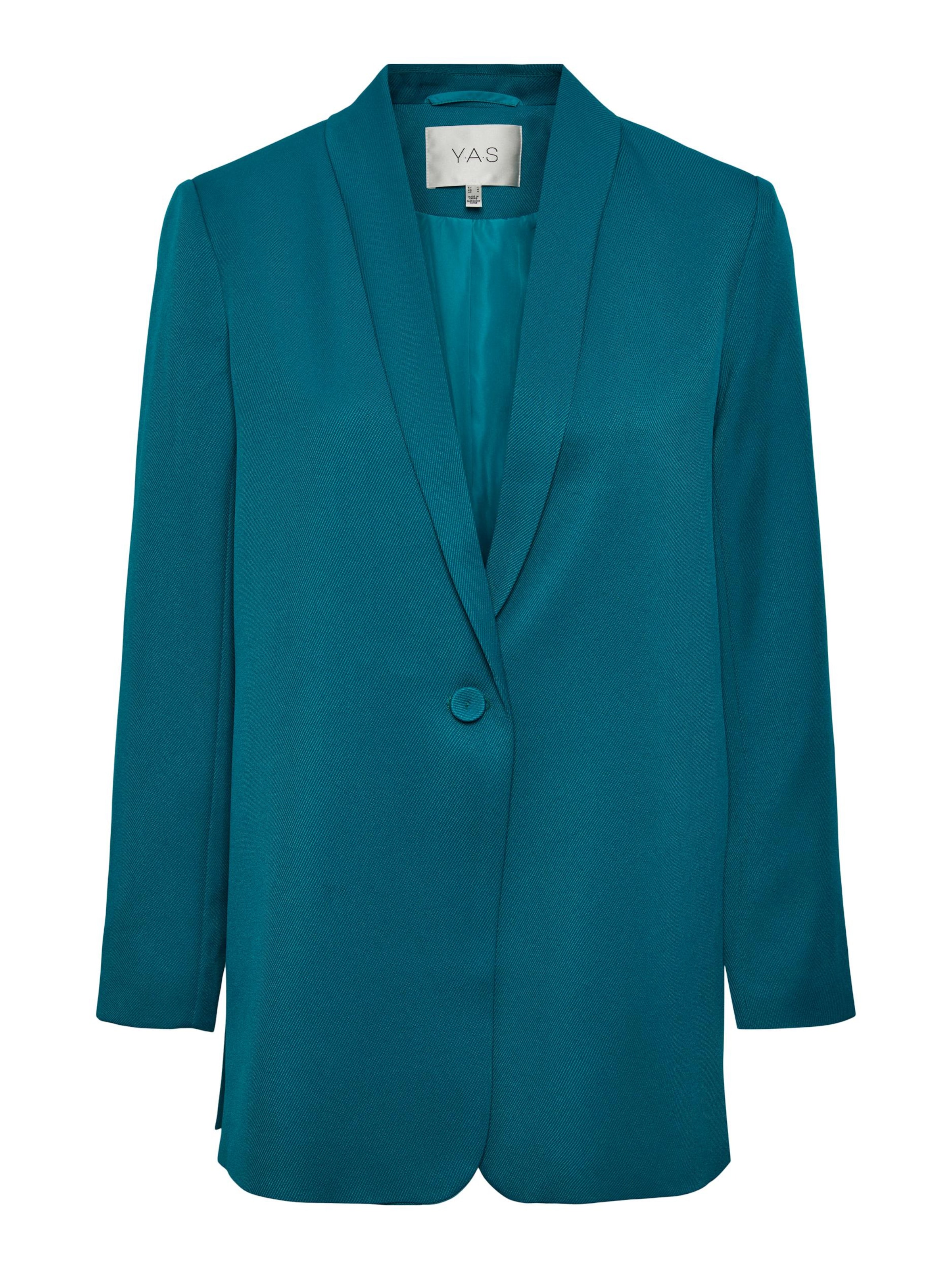 YAS Blazer 'Deeply' in Blau: Vorderseite