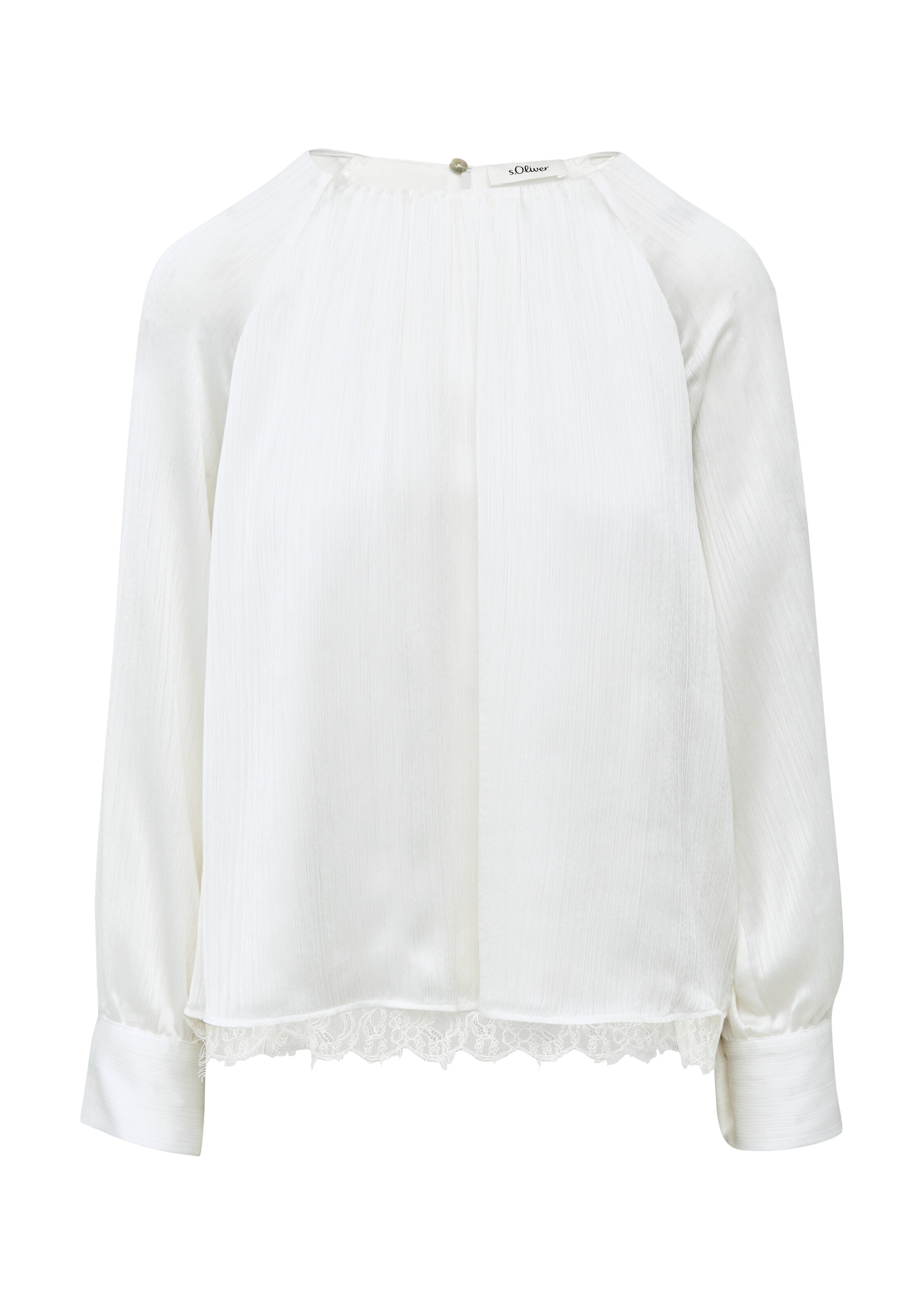 s.Oliver BLACK LABEL Bluse in Beige: Vorderseite