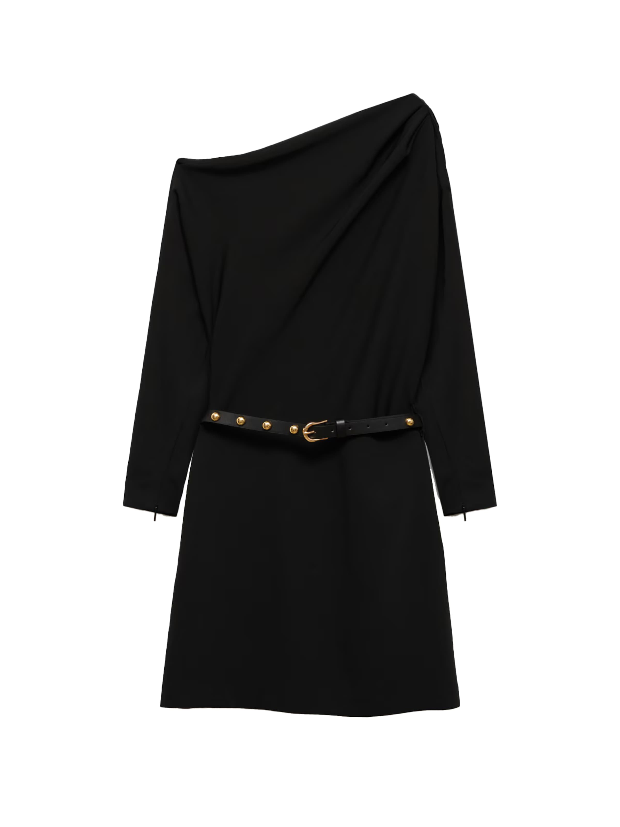 MANGO Mekko 'Cris2' värissä musta: etupuoli