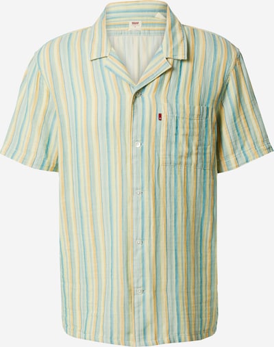 LEVI'S ® Overhemd 'Sunset Camp' in de kleur Blauw / Goudgeel / Groen, Productweergave