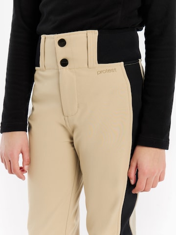 PROTEST Slimfit Sporthose 'PRTPROUD JR' in Braun