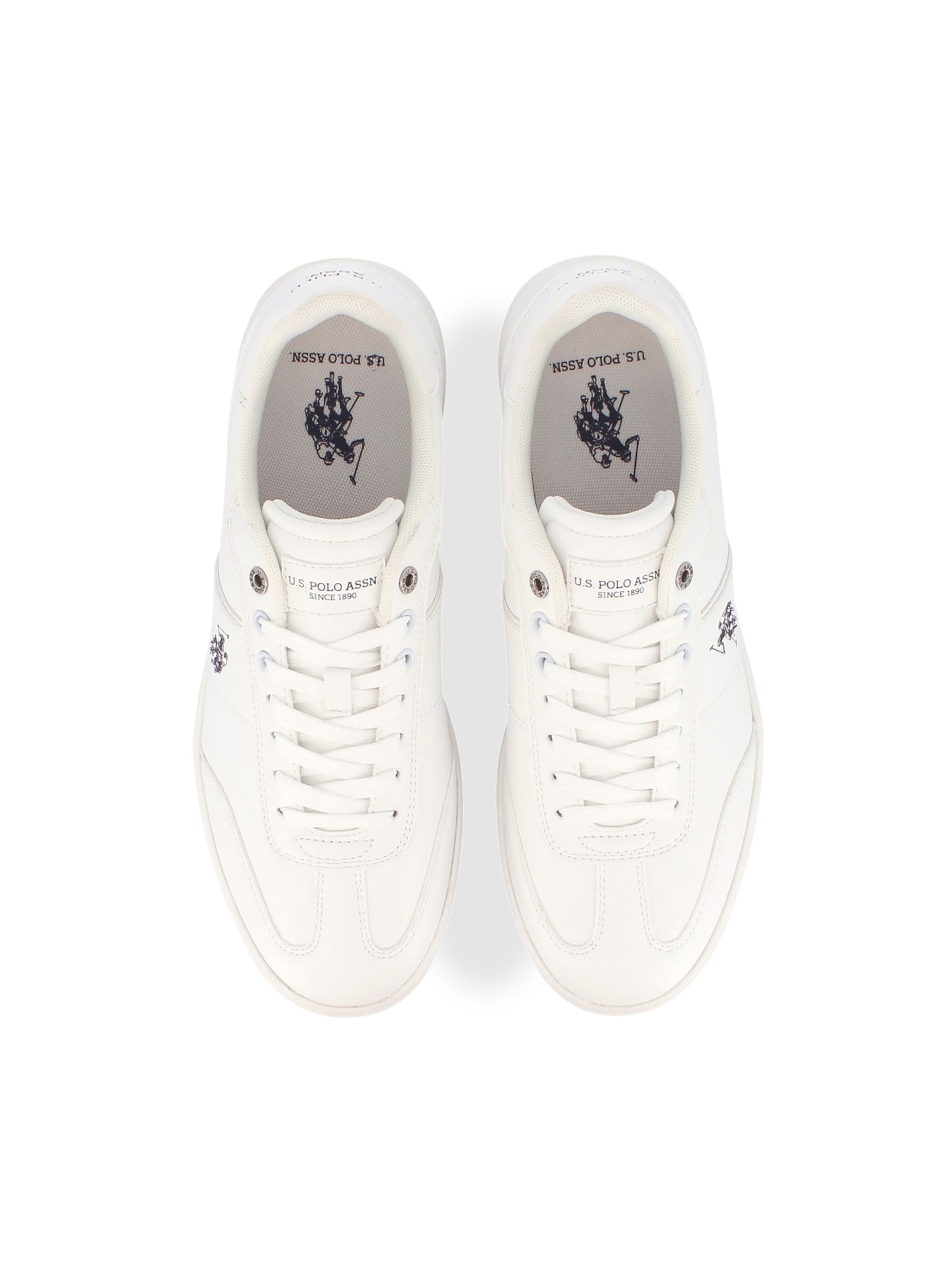 Baskets basses 'Campy' US POLO ASSN. en blanc