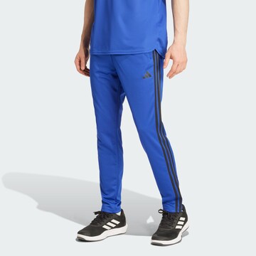 ADIDAS PERFORMANCE Slim fit Sports trousers 'Essentials' in Blue