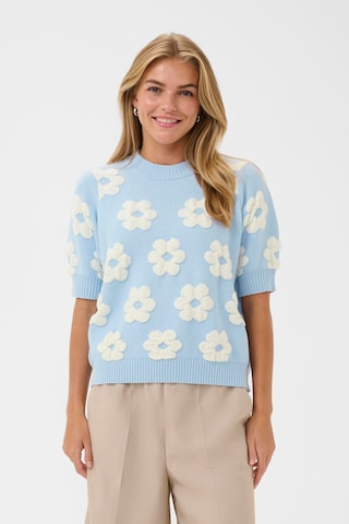 CULTURE Trui ' CUniva Charla' in Blauw: voorkant