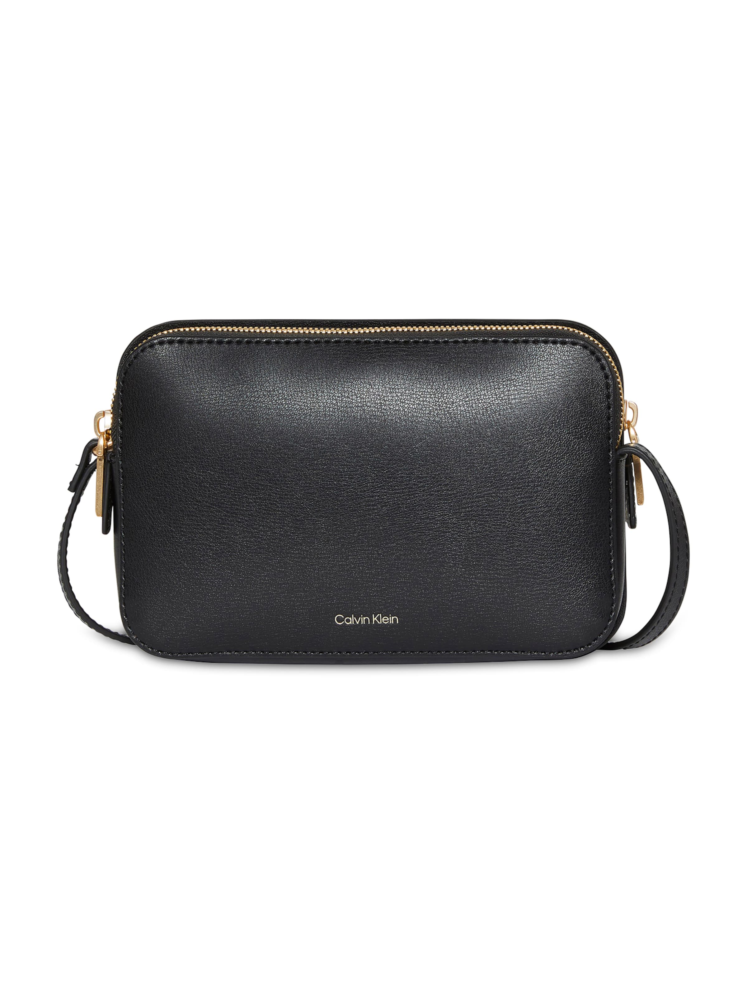 Borsa a tracolla di Calvin Klein in nero: frontale